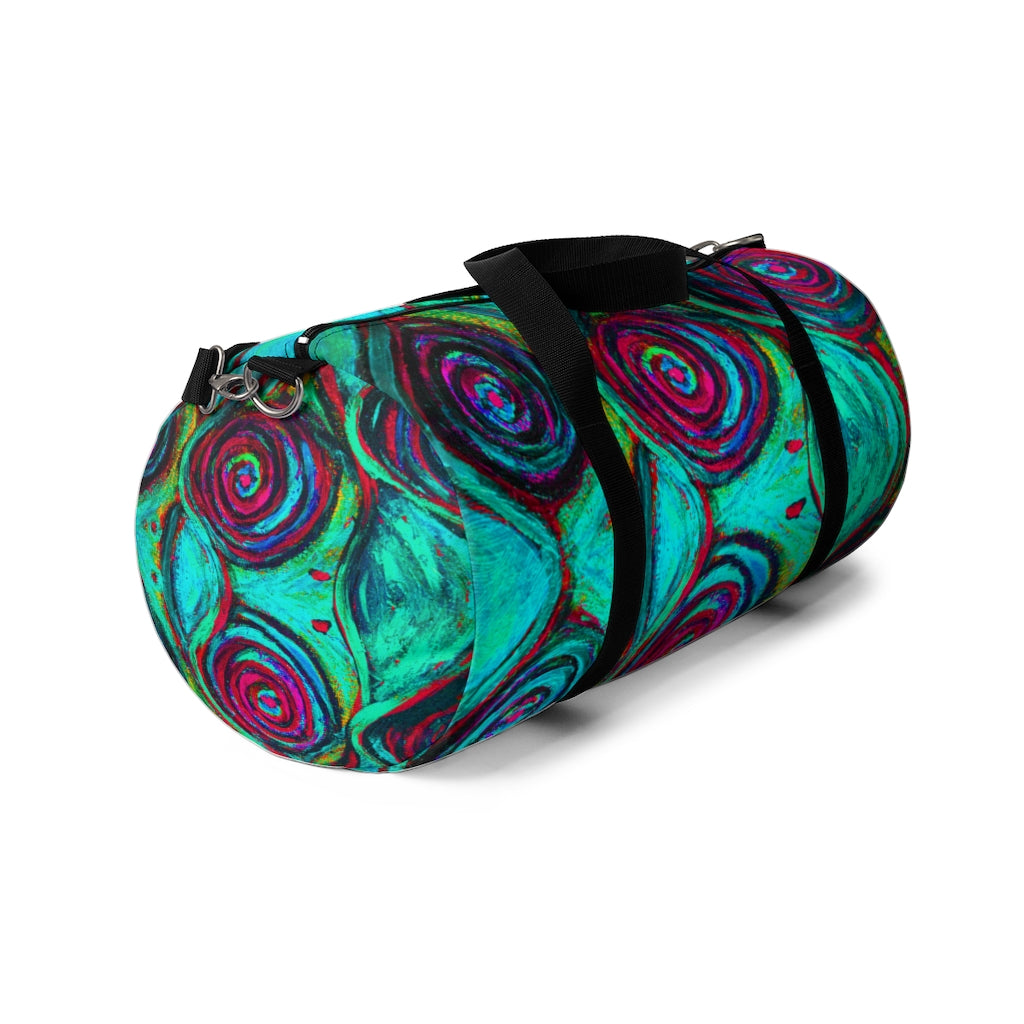 Hypnotic Frogs Cool Duffle Bag - Fridge Art Boutique