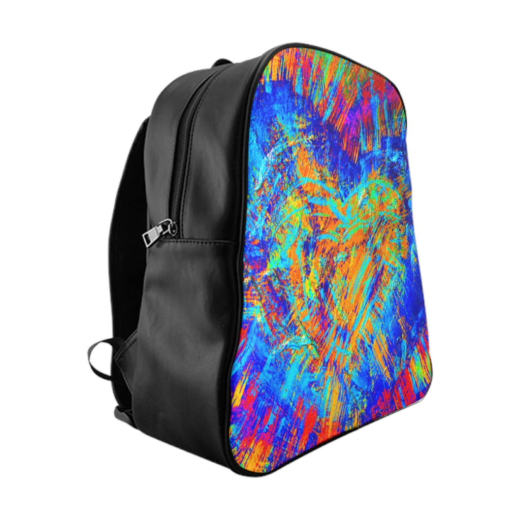 Meraki Rainbow Heart School Backpack - Fridge Art Boutique