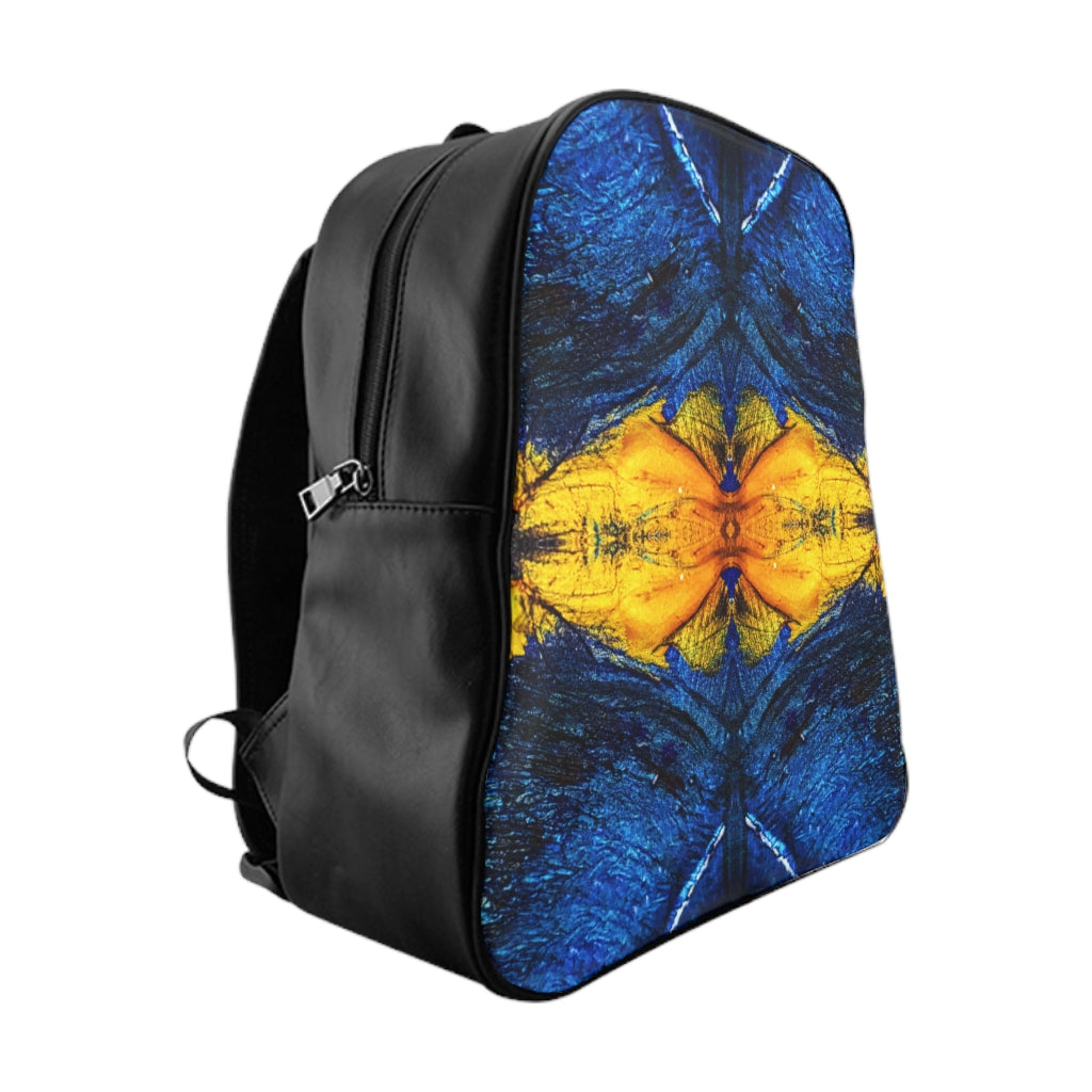 Golden Klecks School Backpack - Fridge Art Boutique