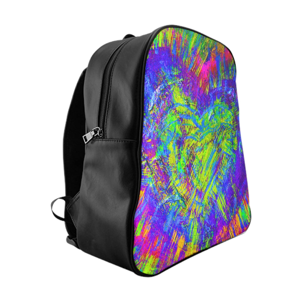 Meraki Mardi Gras School Backpack - Fridge Art Boutique