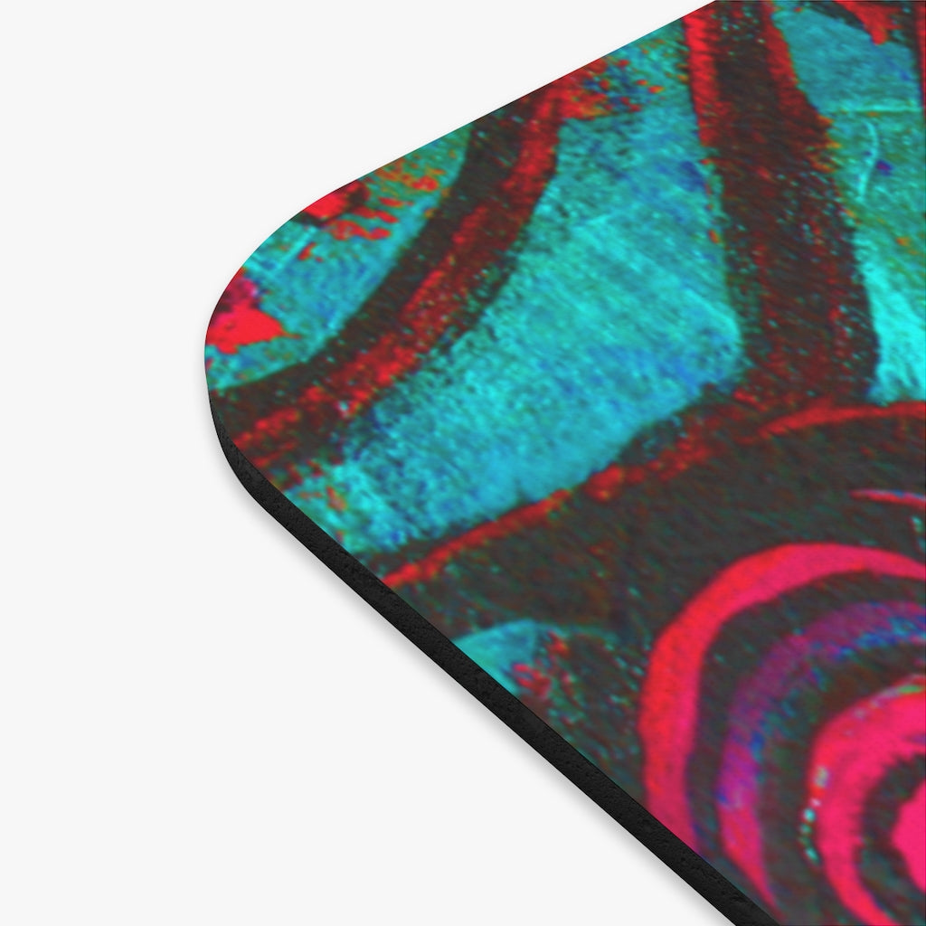 Stained Glass Frogs Cool Mouse Pad (Rectangle) - Fridge Art Boutique