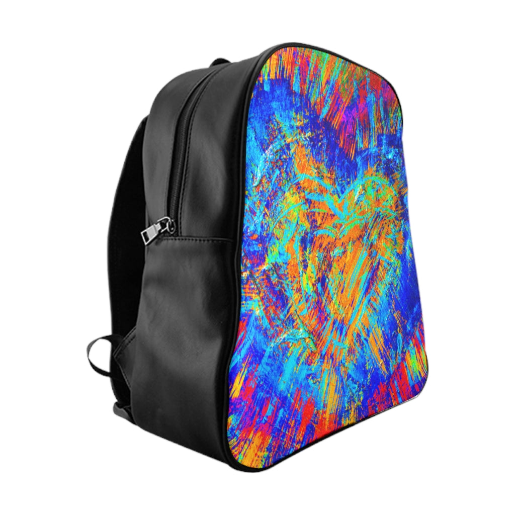 Meraki Rainbow Heart School Backpack - Fridge Art Boutique