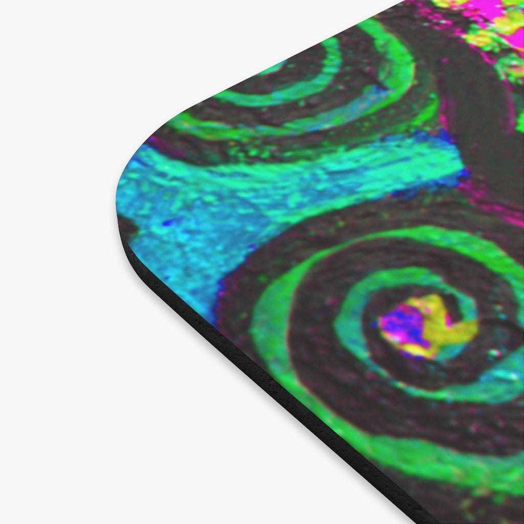 Confetti Frogs Cool Mouse Pad (Rectangle) - Fridge Art Boutique