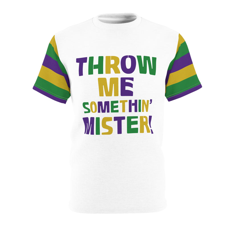 Throw Me Somethin’ Mister! Unisex Graphic Tee