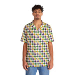 Uptown Houndstooth Men's Hawaiian Shirt