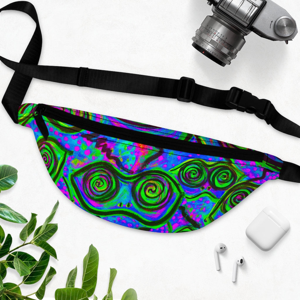 Happy Frogs Indigo Fanny Pack