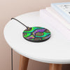 Confetti Frogs Lime Green Jelly Wireless Charger - Fridge Art Boutique