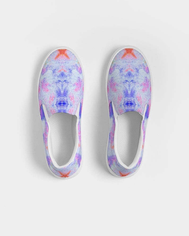 Pareidolia Cloud City Lavender Men's Slip-On Canvas Shoe