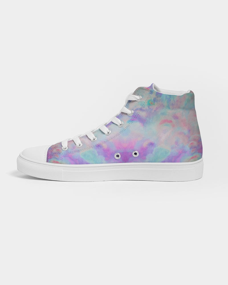 Pareidolia XOX Lilac Men's Hightop Canvas Shoe