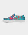 Good Vibes Fire And Ice Men's Slip-On Canvas Shoe