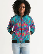 Good Vibes Fire And Ice Women's Bomber Jacket