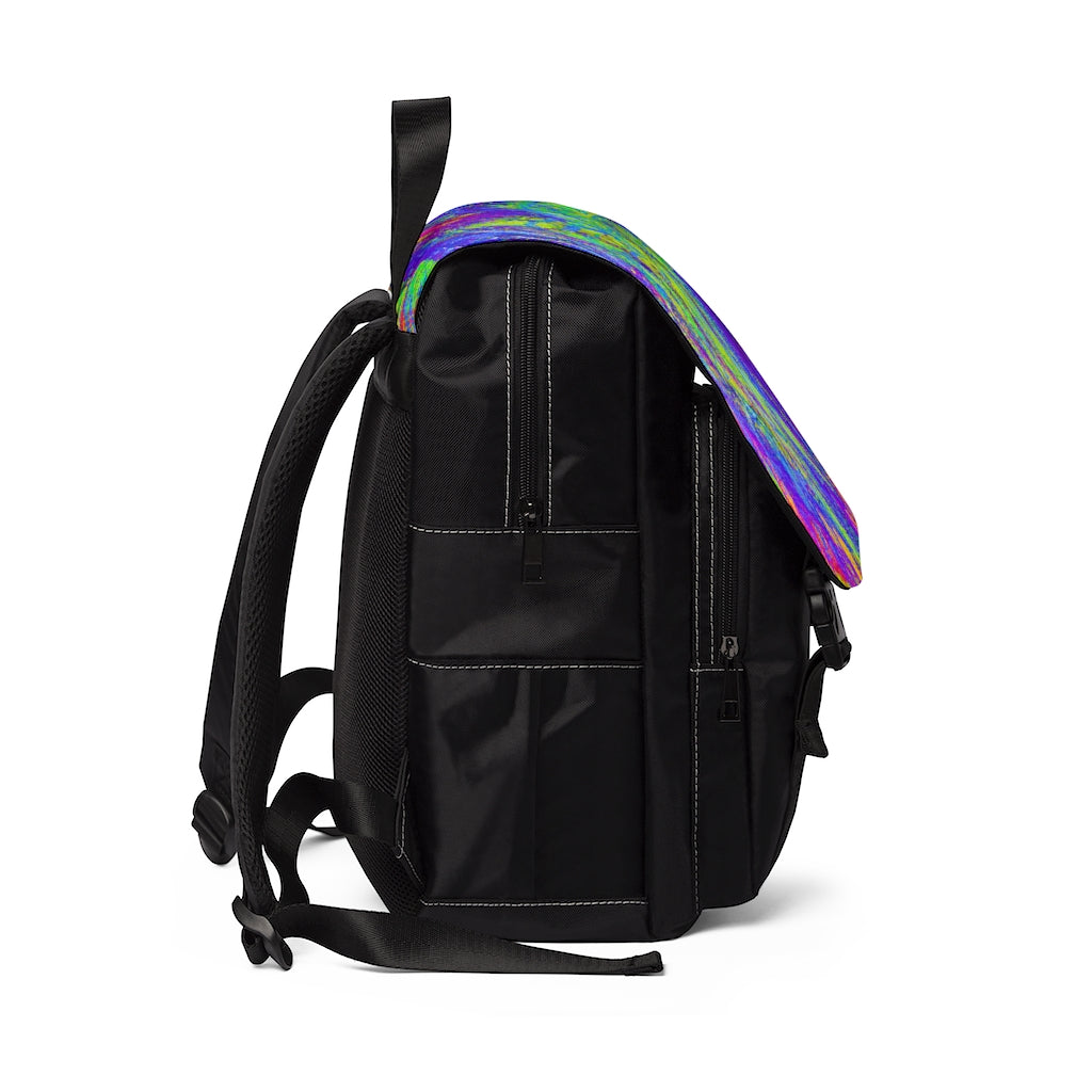 Meraki Mardi Gras Casual Shoulder Backpack - Fridge Art Boutique