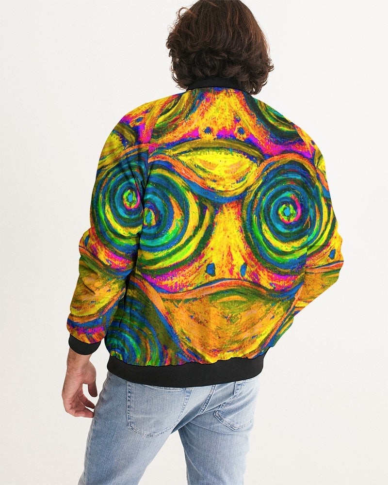 Hypnotic Frogs Sun Men's Bomber Jacket