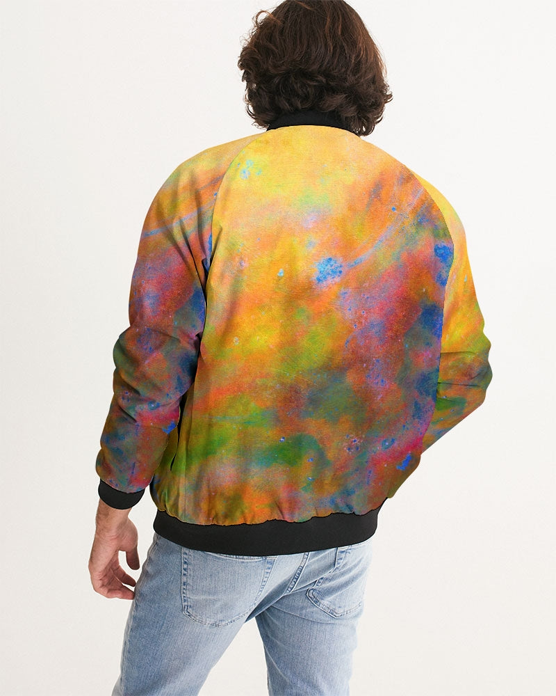 Two Wishes Sunburst Men's Bomber Jacket