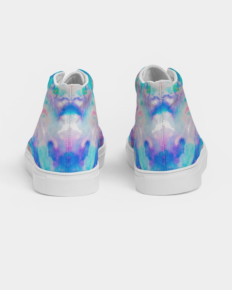 Pareidolia Cloud City Razzle Women's Hightop Canvas Shoe