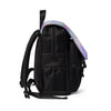 Pareidolia XOX Lilac Casual Shoulder Backpack