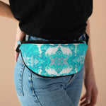 Pareidolia XOX Western Teal Fanny Pack