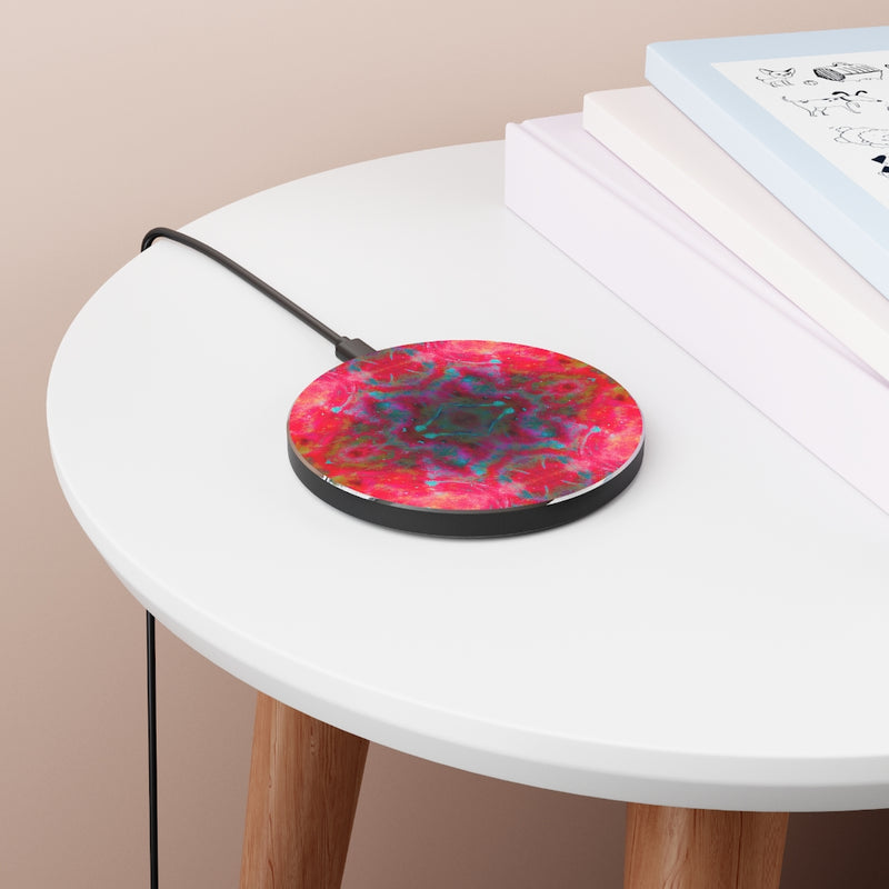 Two Wishes Red Planet Cosmos Wireless Charger