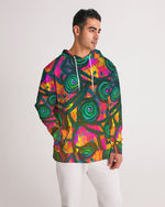 Stained Glass Frogs Rum Punch Men's Hoodie
