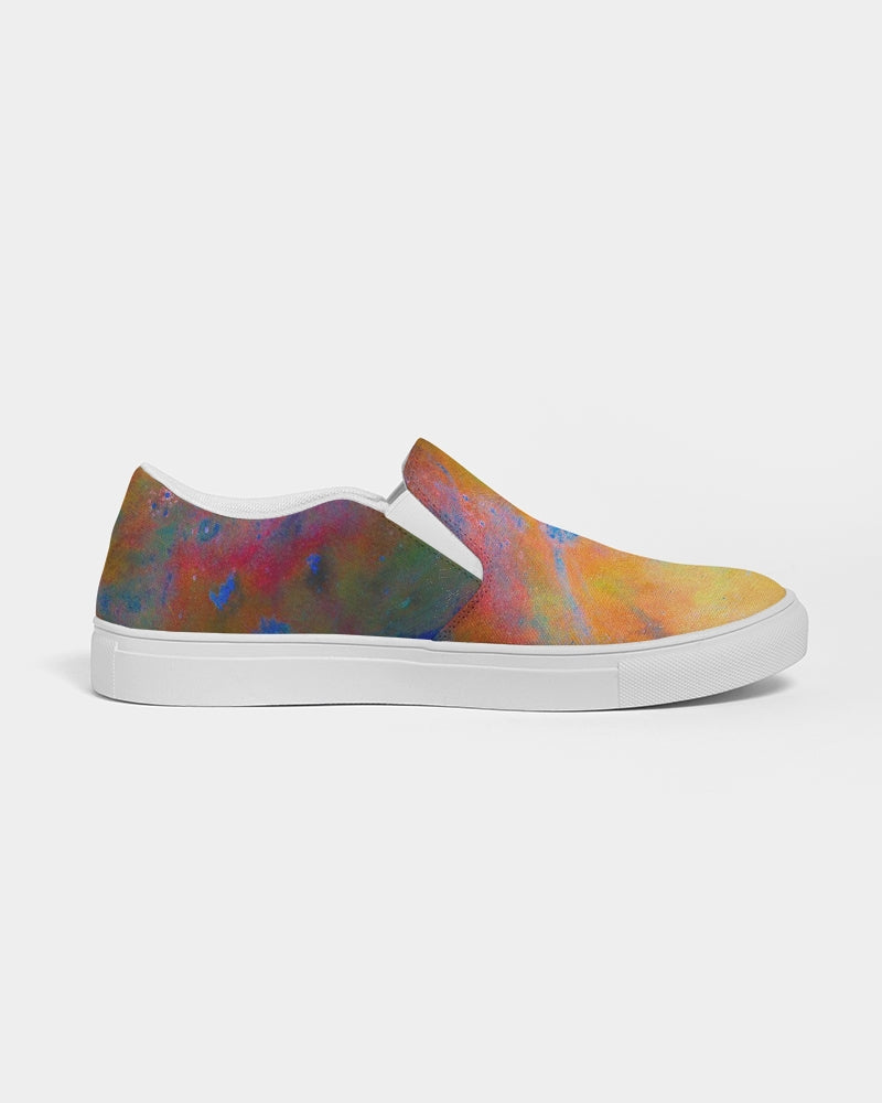 Two Wishes Sunburst Men's Slip-On Canvas Shoe