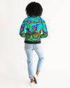 Happy Frogs Cool Women's Bomber Jacket