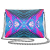 Tiger Queen Iced Luxury Crossbody Bag With Chain