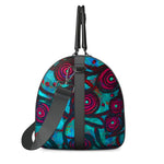 Stained Glass Frogs Cool Luxury Duffle Bag