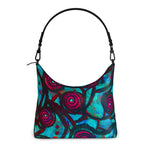 Stained Glass Frogs Cool Luxury Square Hobo Bag