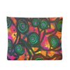 Stained Glass Frogs Rum Punch Luxury Leather Clutch Bag