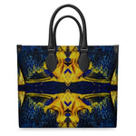 Golden Klecks Luxury Leather Shopper Bag