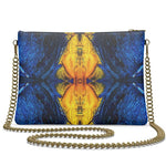 Golden Klecks About Face Luxury Crossbody Bag With Chain