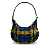 Golden Klecks Style Luxury Curve Hobo Bag