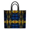 Golden Klecks Style Luxury Leather Shopper Bag