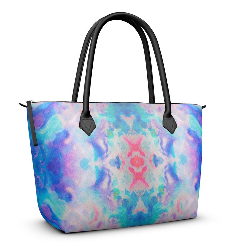 Pareidolia XOX Razzle Luxury Zip Top Handbags