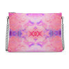 Pareidolia XOX Cotton Candy Luxury Crossbody Bag With Chain