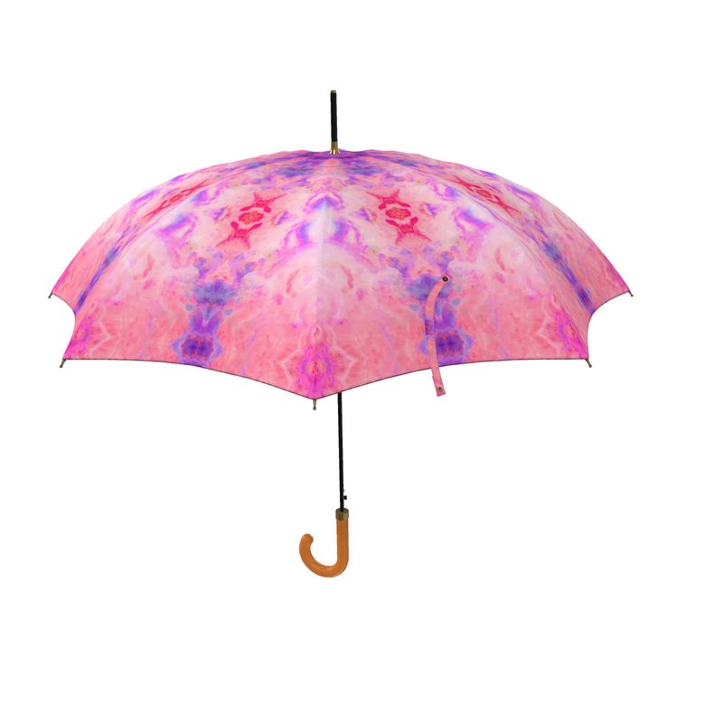 Pareidolia XOX Cotton Candy Luxury Umbrella