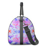 Pareidolia XOX Lavender Sky Luxury Duffle Bag