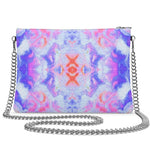 Pareidolia XOX Lavender Luxury Crossbody Bag With Chain