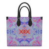 Pareidolia XOX Lavender Luxury Leather Shopper Bag