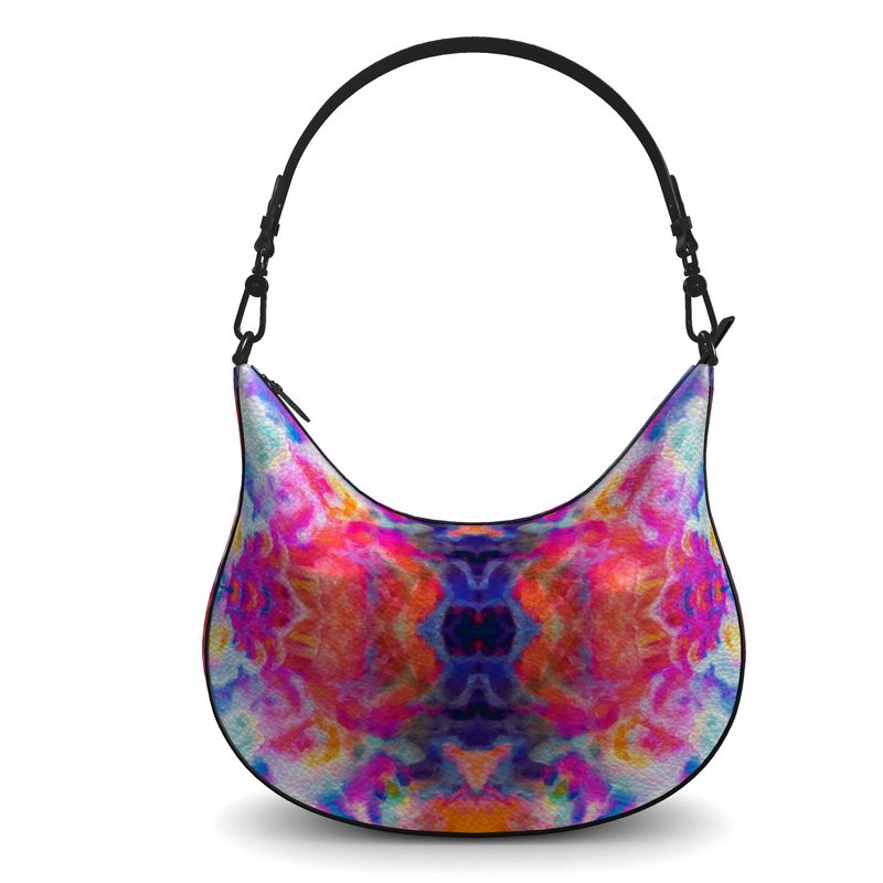 Pareidolia Cloud City Luxury Curve Hobo Bag