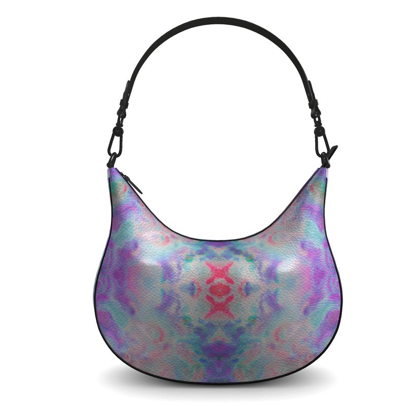 Pareidolia XOX Lilac Luxury Curve Hobo Bag