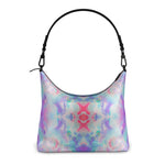 Pareidolia XOX Lilac Luxury Square Hobo Bag