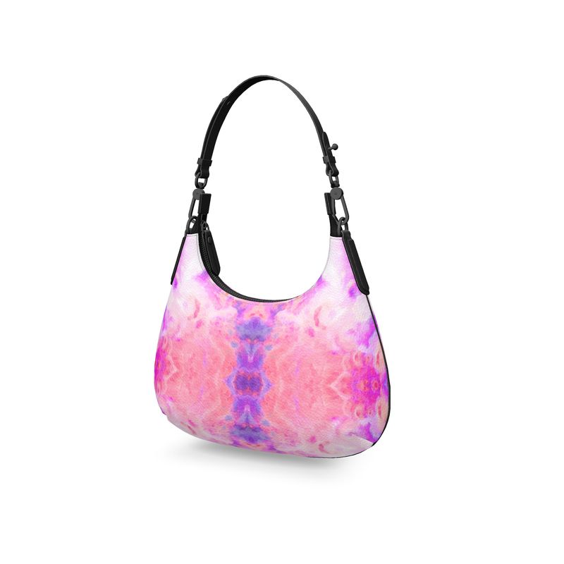 Pareidolia Cloud City Cotton Candy Luxury Mini Curve Bag