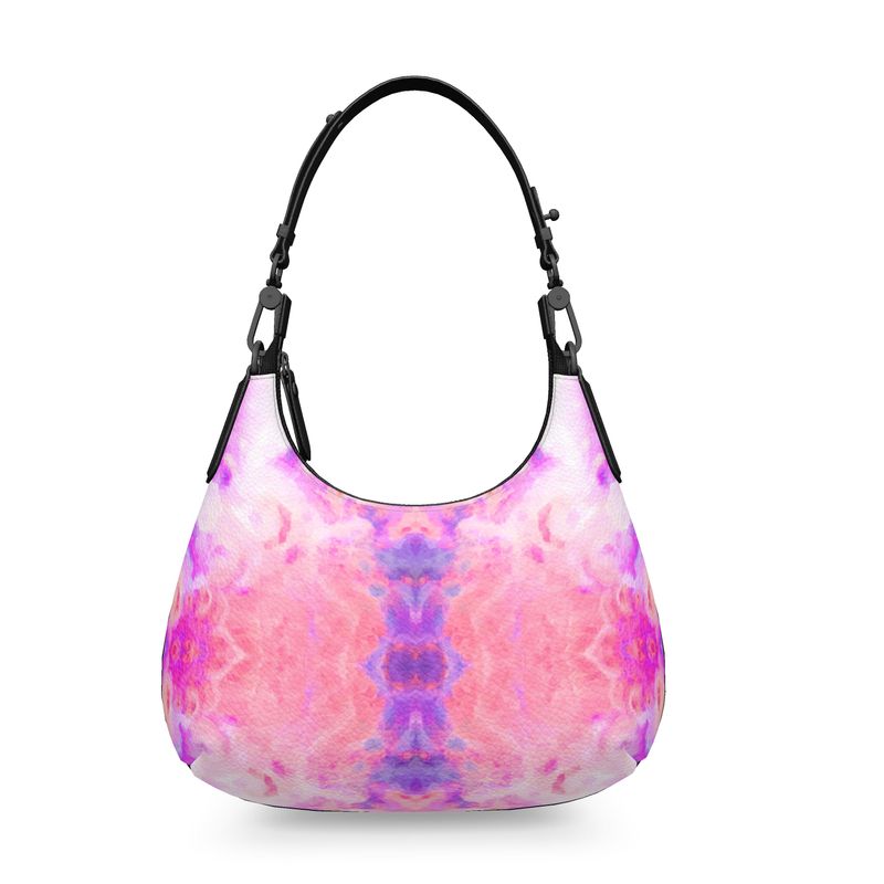 Pareidolia Cloud City Cotton Candy Luxury Mini Curve Bag