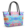 Pareidolia Cloud City Neon Luxury Zip Top Handbags