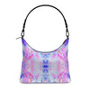 Pareidolia Cloud City Lavender Luxury Square Hobo Bag