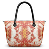 Pareidolia XOX Western Orange Luxury Zip Top Handbags
