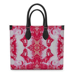 Pareidolia XOX Western Red Luxury Leather Shopper Bag