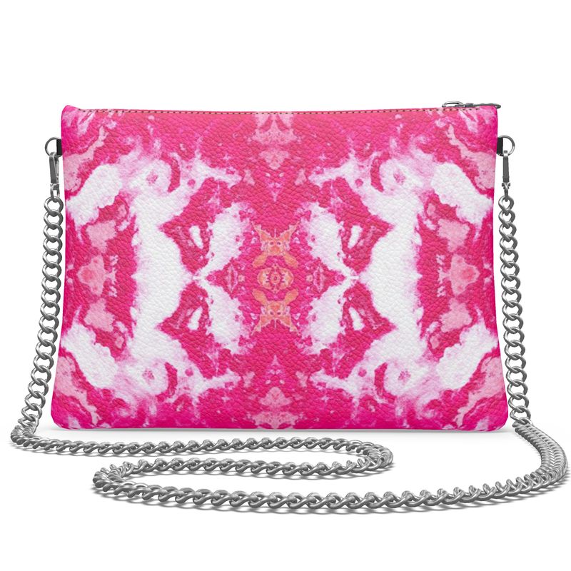Pareidolia XOX Western Pink Luxury Crossbody Bag With Chain