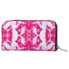 Pareidolia XOX Western Pink Luxury Leather Zip Wallet